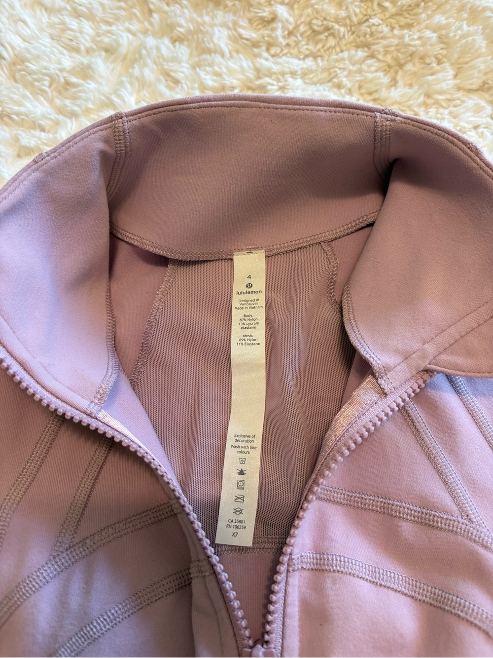 lululemon athletica Dusty Mauve Define Jacket - Picture 3 of 5